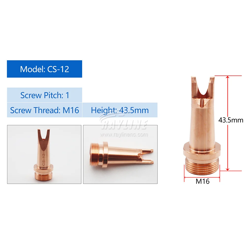 Handheld Laser Welding Head Nozzle Laser Welding AS-12 BS-16 CS-12 ES-12 FS-16Welding Head For Laser Welding Cutting Machine