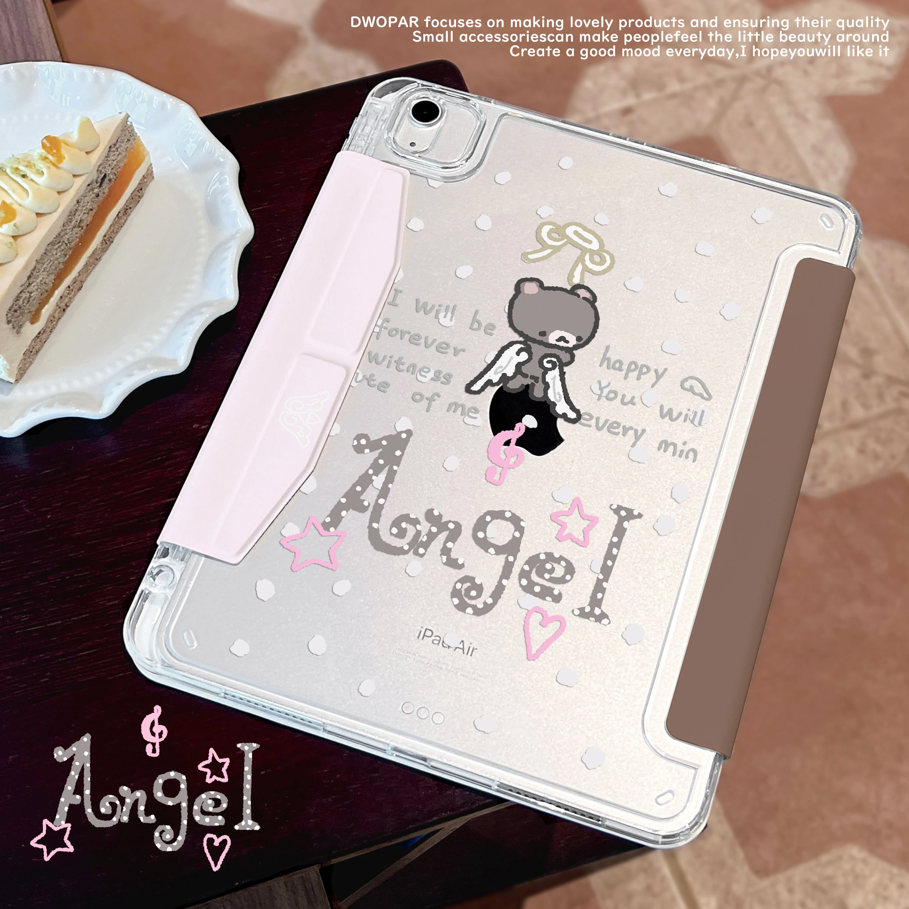 Cover for iPad 10th 11th 2026 Air11 2025 Pro11 Pro13 Mini7, Magnetic Buckle Case, Built-in Pencil Holder, Auto Wake & Sleep