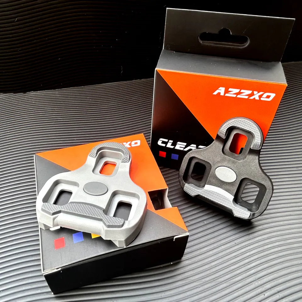 AZZXO Compatible LOOK KEO Road Bike Cleats for Cycling Shoes Pedal