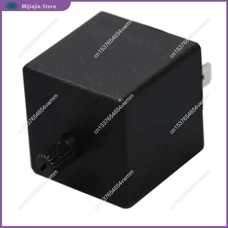 1 قطعة العالمي 12 فولت 3 دبوس CF14 دراجة نارية LED المتعري الوامض التتابع الأسود السيارات بدوره مصباح إشارة التتابع دراجة نارية التبديل S