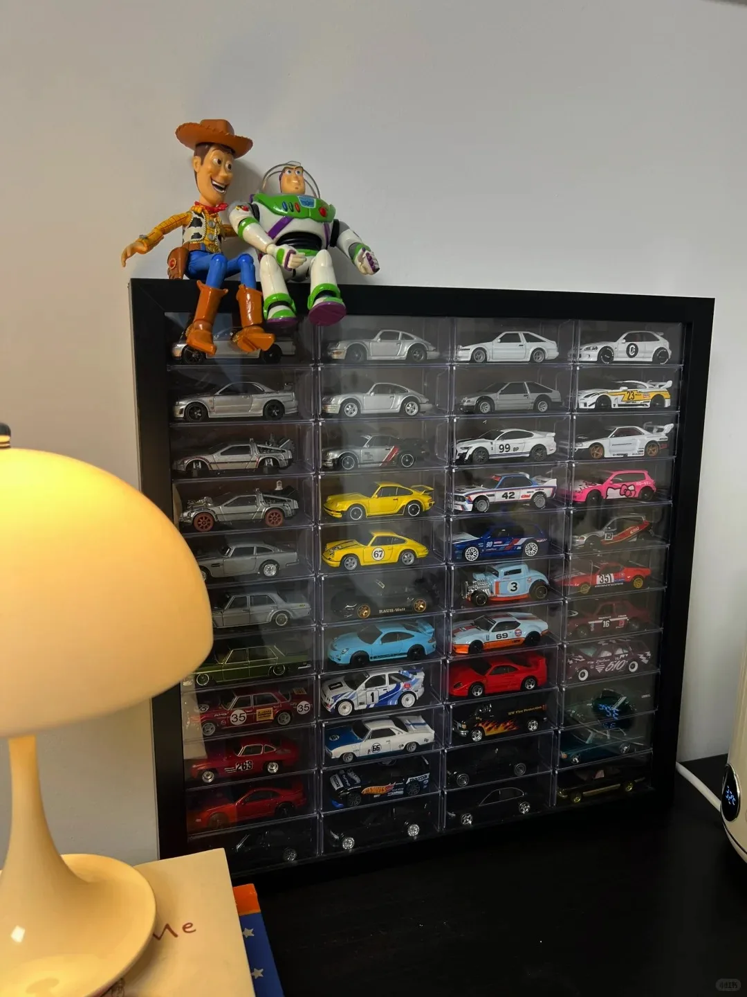 

30x40x82mm PVC mini car display box transparent protection show case dust-proof for tomica TOMY car model storage diy cabinet