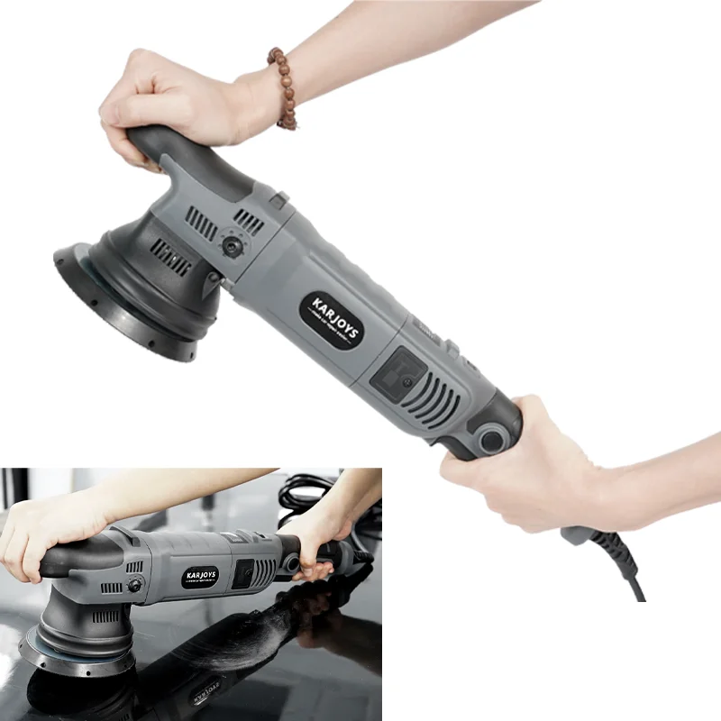 

Hot Sale Karjoys Dual Action Polisher for Car 125mm Electric Car Buffer Polisher Double Action Polishing Machine for Car
