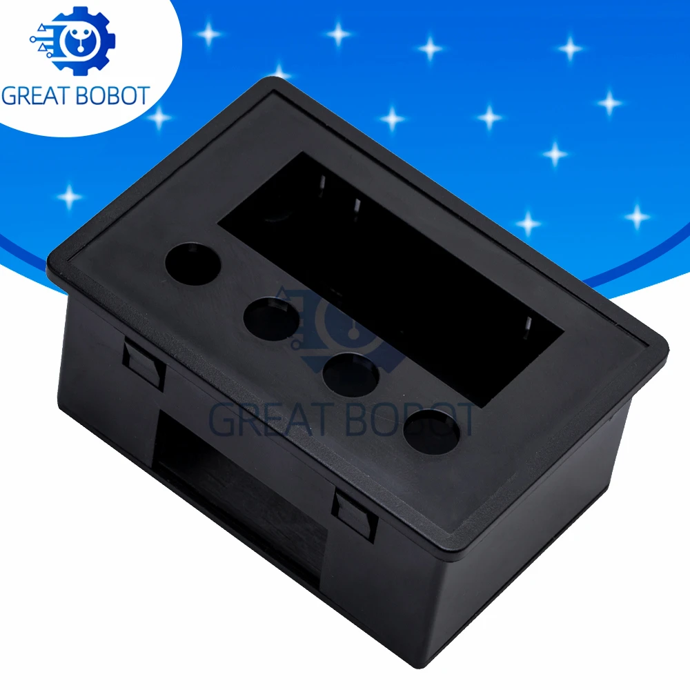 Plastic Instrument Enclosure 78×48×34.5mm, Industrial Shell for Digital Display Driver & Junction Box
