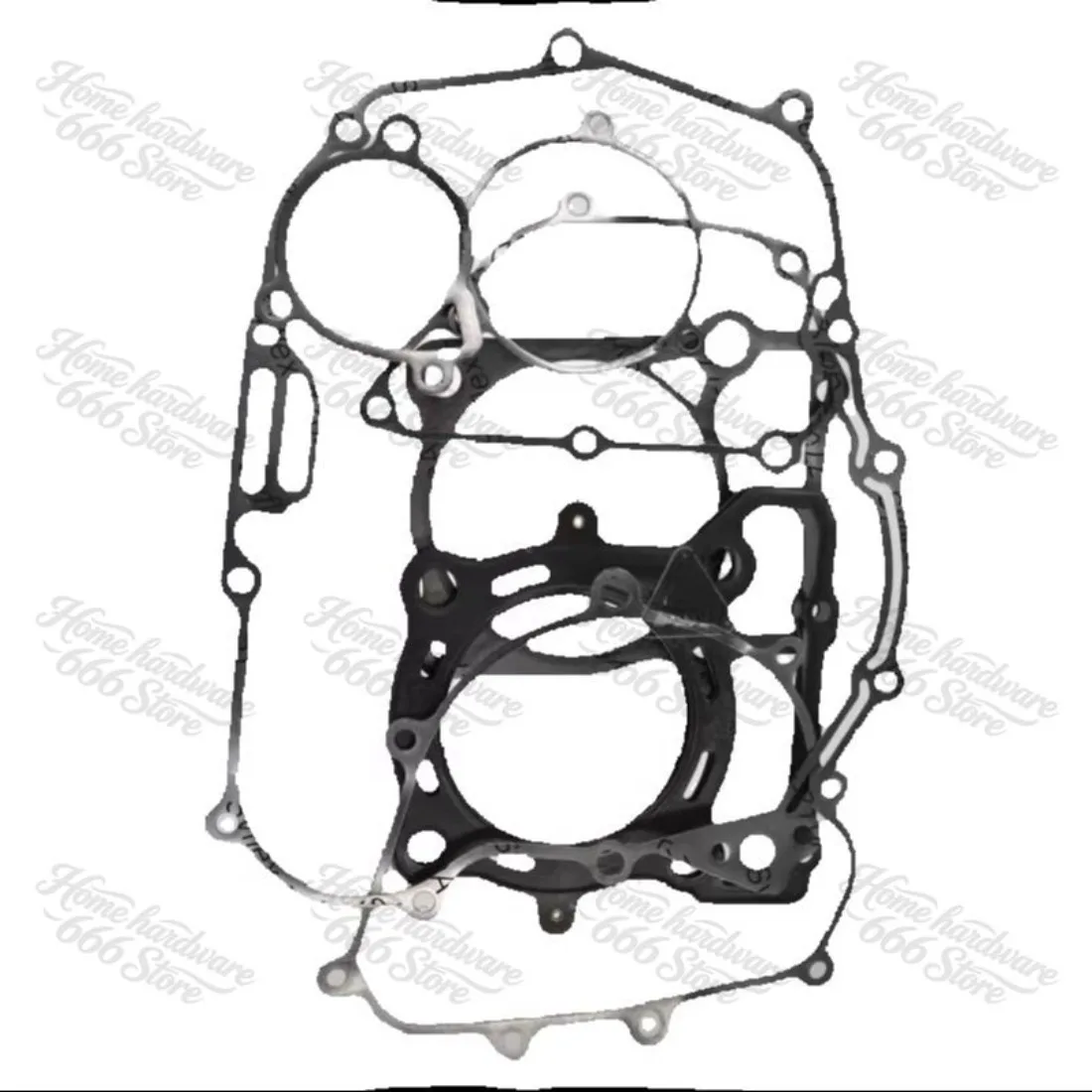 For LONCIN VOGE 300GY Rally 300 Motorcycle Water Cooled Pump Oil Filter Cylinder Paper Sealing Gasket