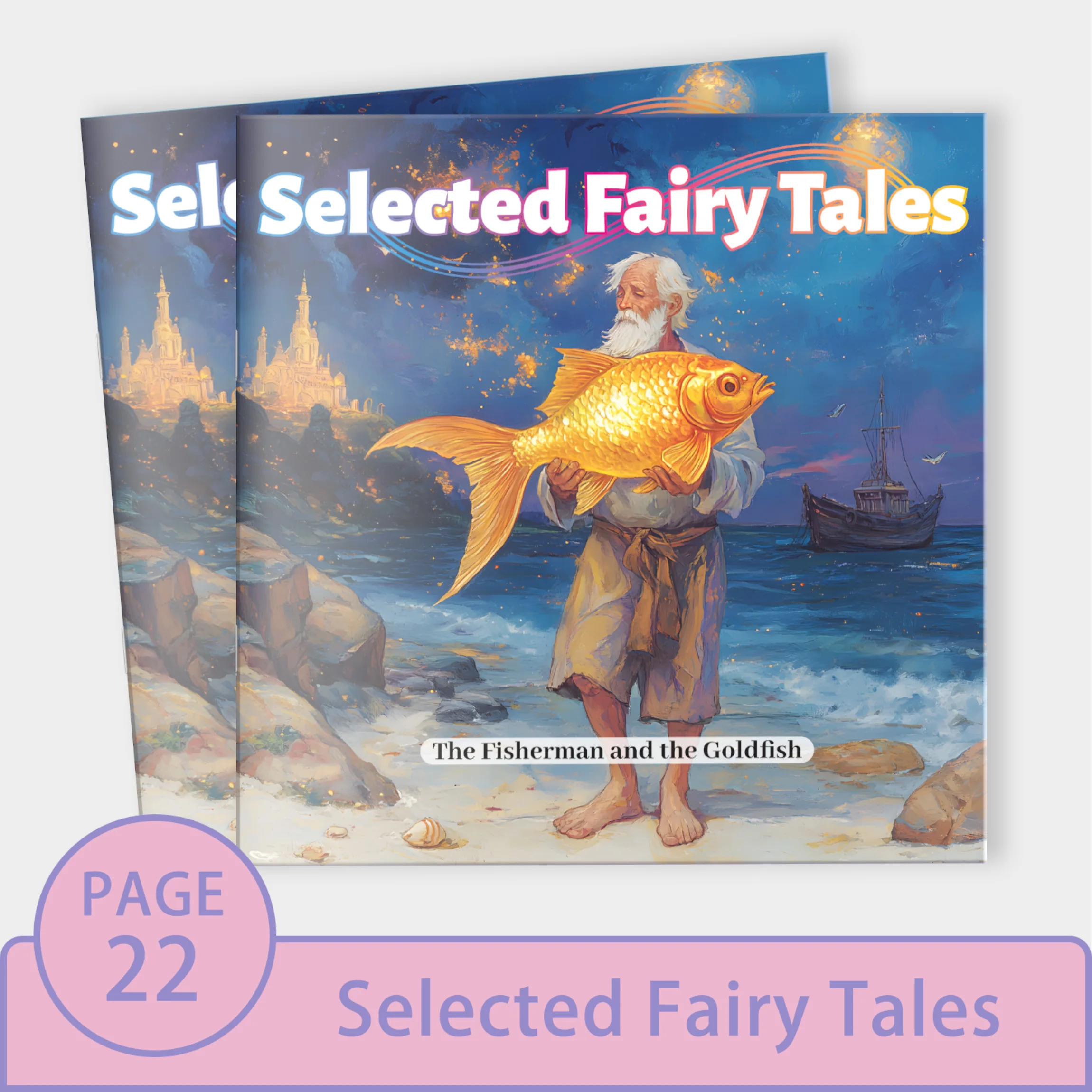 

The Fisherman and the Goldfish: a classic illustrated folktale bedtime story