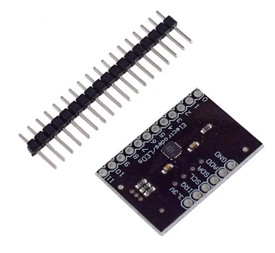 MPR121Breakout V12 Capacitive Touch Sensor Controller Module I2C Interface Keyboard Development Board for Arduino W/ Driving Pin