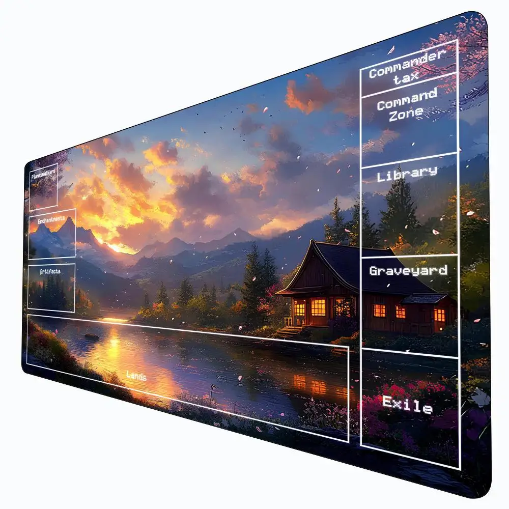 

24X14 Inch Magic Play mat mouse pad Space Universe Battle Card Gaming Mats mousepad Office Gamer Table Deskmat For MTG Gathering