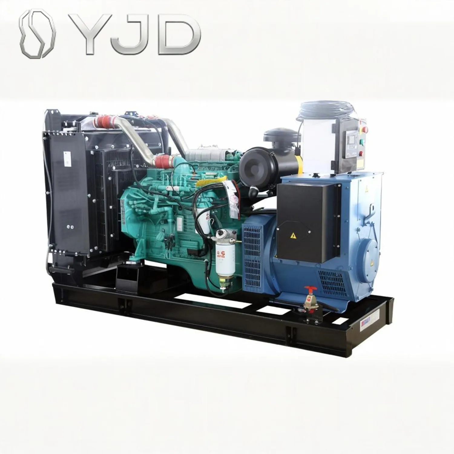 Factory Direct Wholesale HUAM AC Three Phase Diesel Generator 100Kw for Compatible Open Frame Alternator 50Hz Frequency