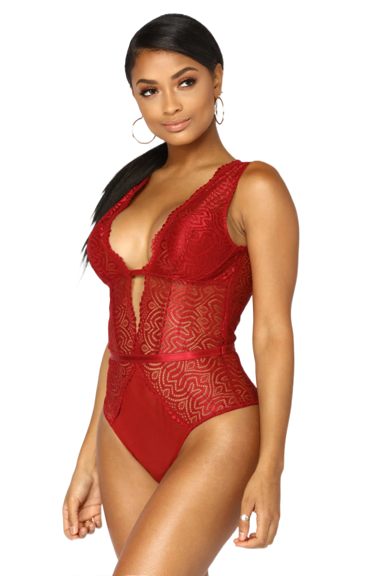 Sexy Lingerie Transparent Lace Backless Bodysuit Women's Erotic Lingerie Set Hot Sexy Lingerie For Women Lingerie Babydolls Slip