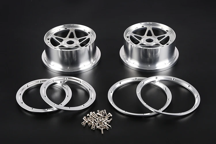 Aluminiowe piasty koła ROFUN do HPI BAJA 5B