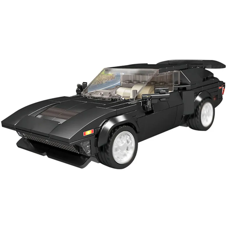 2023 novo moc velocidades champions série G-t-a-s-5-5 famoso supercar corrida carro esportes blocos de construção tijolos kits modelo clássico