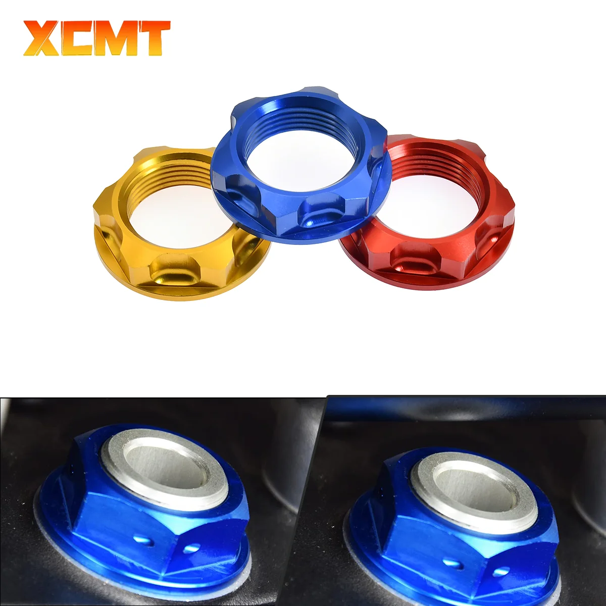 

For Yamaha CNC Steering Stem Top Yoke Nut YZ250F YZ450F YZ125 YZ250 YZ400F YZ426F YZ125X YZ250X YZ250FX YZ450FX WR250F WR450F YZ