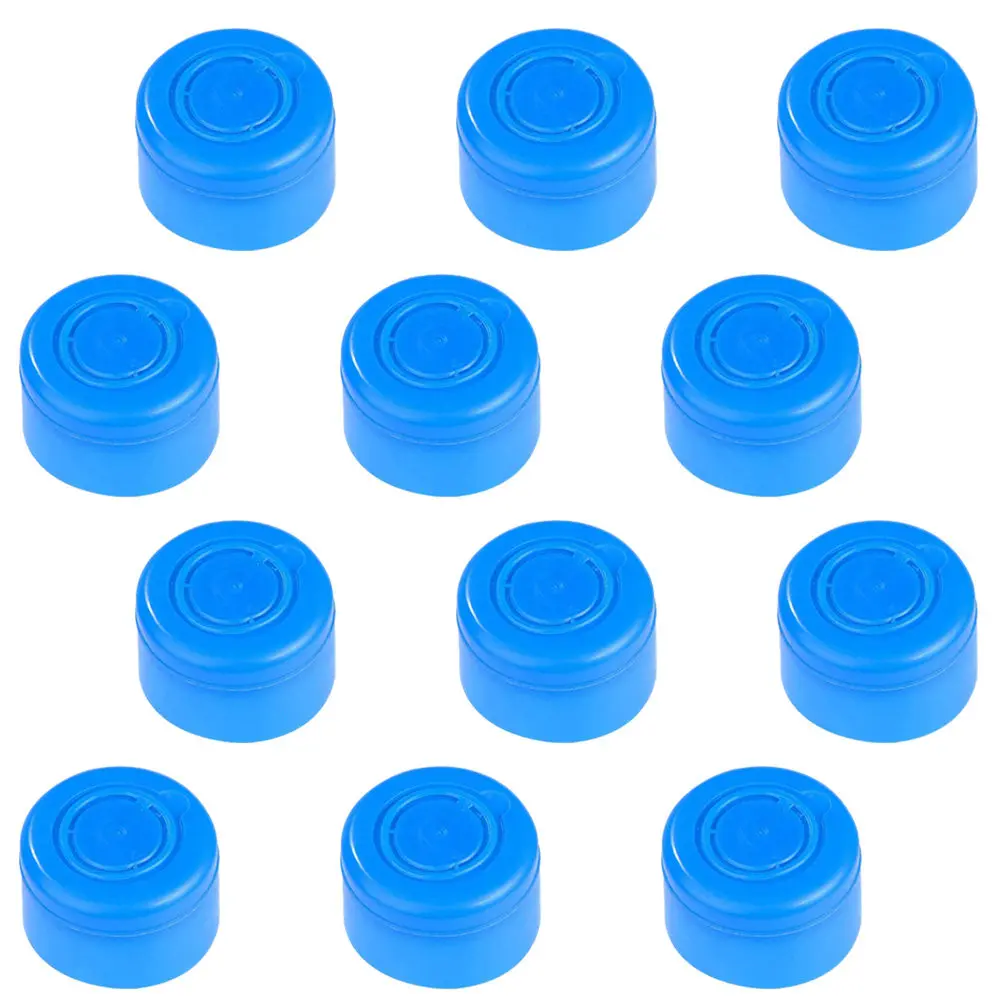 35Pcs Water Bottle Caps Upgraded Non-Leak Seal Stronger Secure Fit Lightweight Portable Spill-Proof Sealing Caps for Water Jugs
