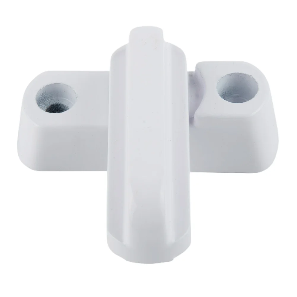 Optimal Security Restrictor Lock for UPVC Doors Aluminum Alloy Material Convenient Assembly White Color Scheme