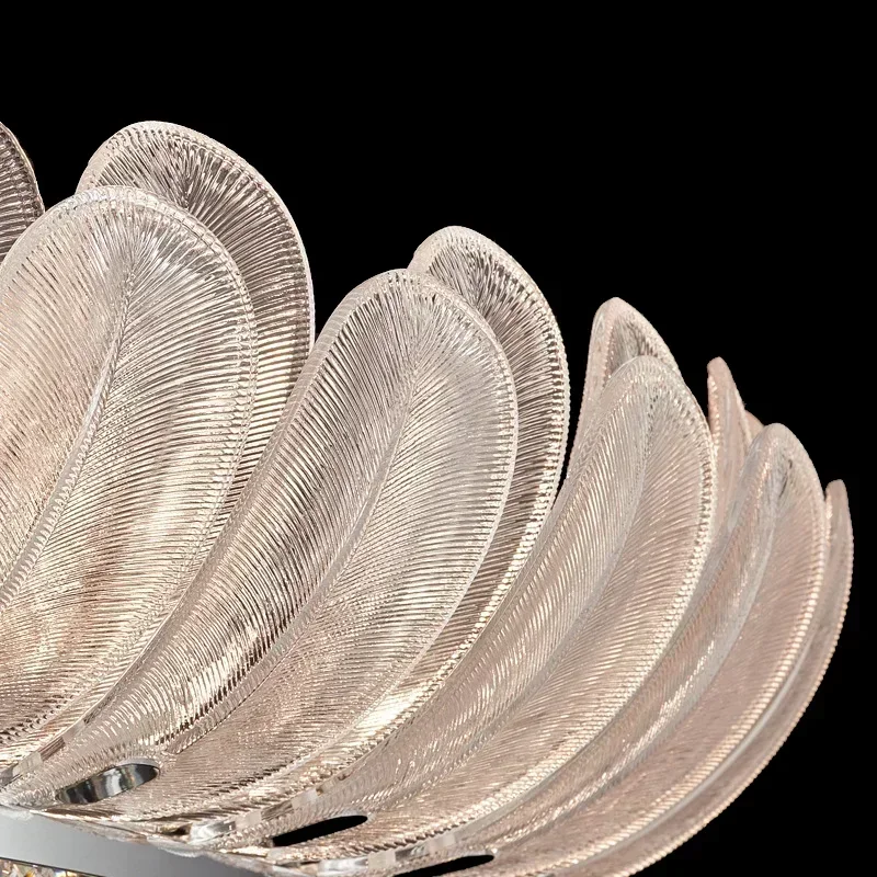 ثريات السقف كريستال قلادة مصباح التصميم الحديث تركيبات الإضاءة الفاخرة المنزل بريق بهو معلقة ضوء ديكور المنزل