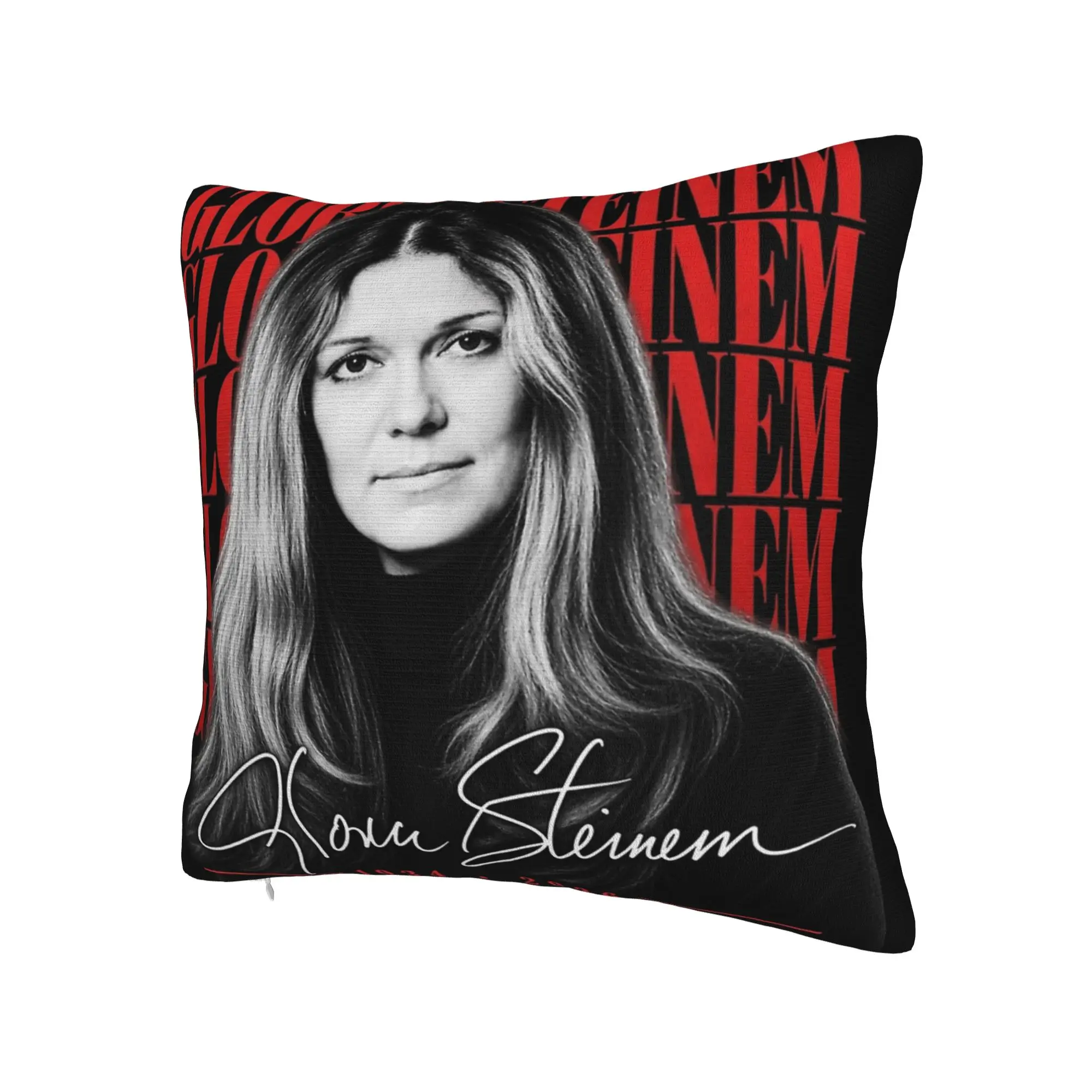RIP Gloria Steinem  Pillow Covers Product Soft Cushion Cover Decor  Throw Pillow Case Cover Home Multiple Sizes