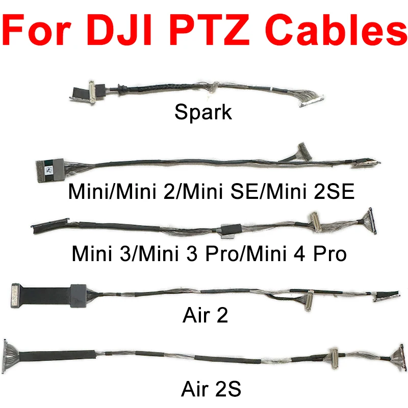 Mavic Air 2S Gimbal Cable Mini 3 Pro Mini 4 Pro Pzt Cable Spark Coaxial Line Mini 2 Signal Line for DJI Mavic Air 2S Mini 4 Pro