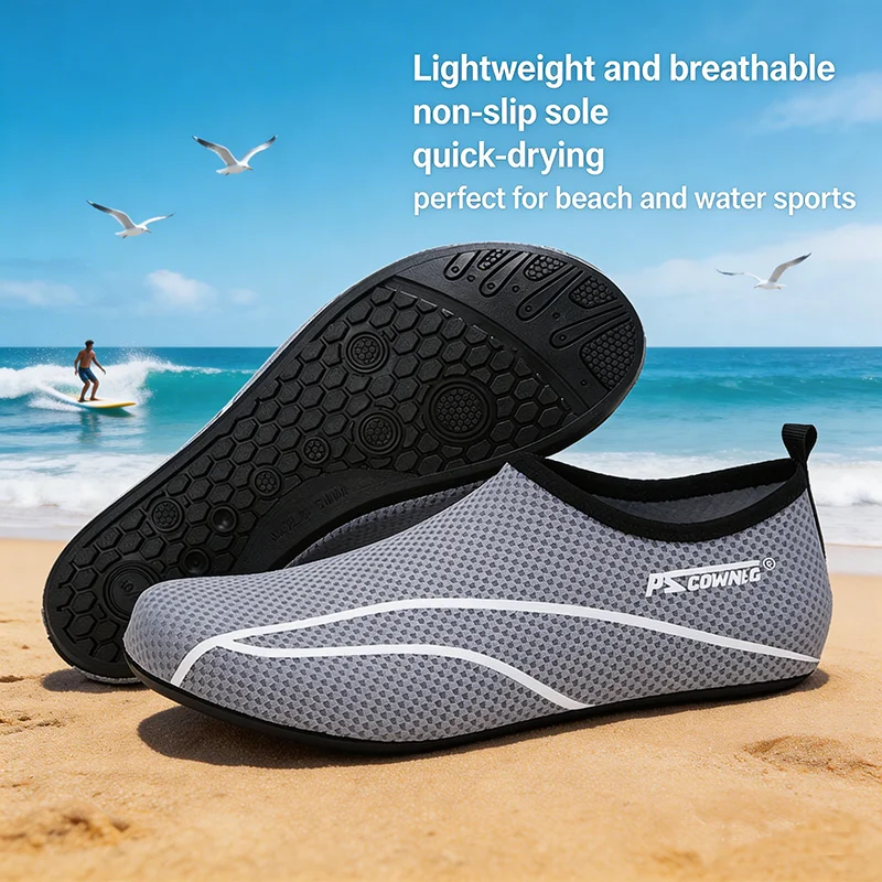 

Летние носки для дайвинга, нескользящие аквашузы для плавания, быстросохнущие пляжные сандалии для взрослых, аксессуары для плавания