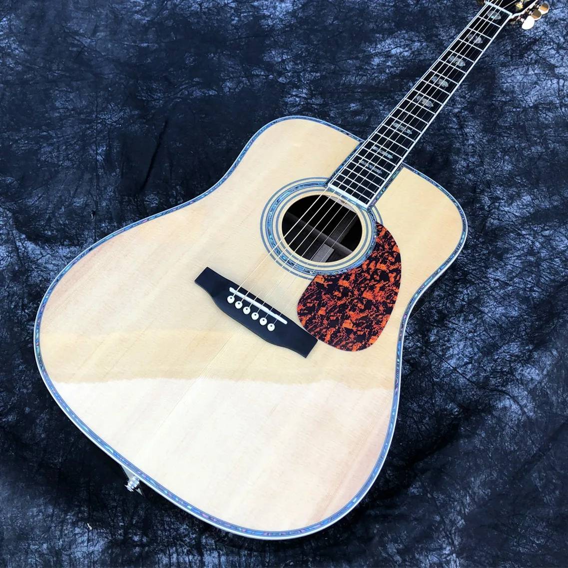 

Ebony Fingerboard 41 Inches D Type Solid Spruce Acoustic Guitar Rosewood Body Electric Acoustic Guitar