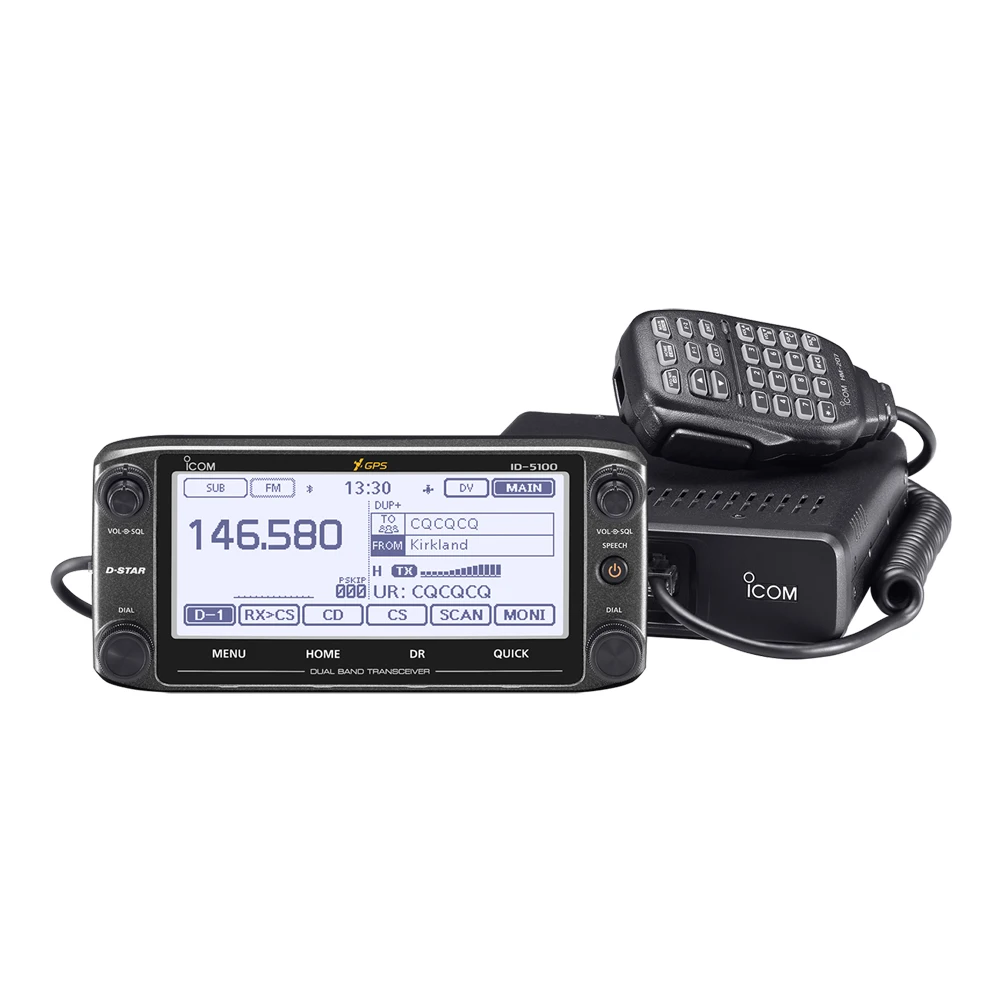 

ID-5100A Kenwood VHF/UHF Dual Band Digital Transceivers Vehicle Mouted Car Radio High Power Car Walkie Talkie