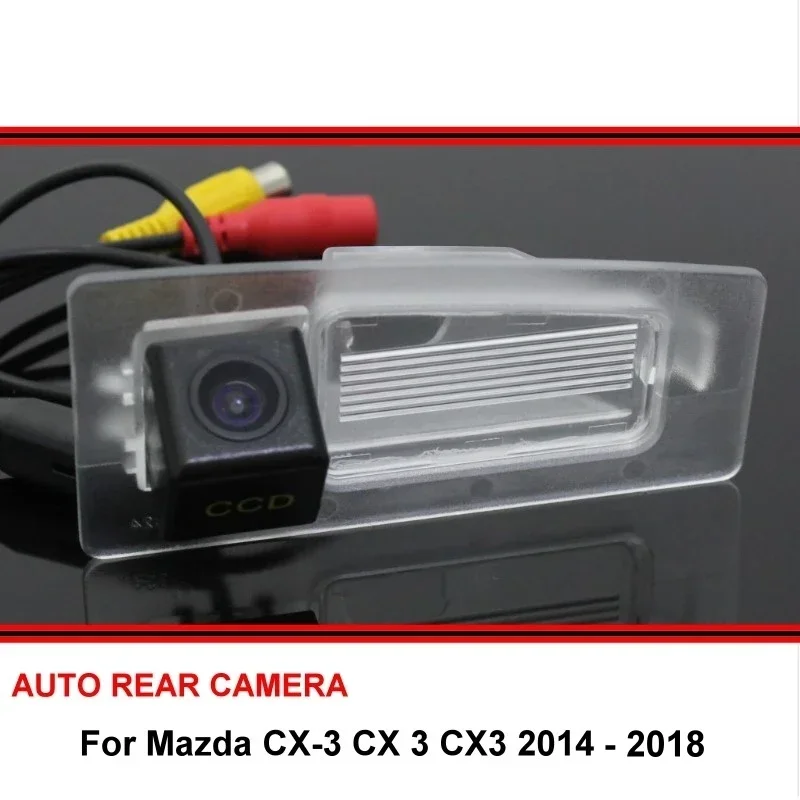 For Mazda CX-3 CX 3 CX3 2014~2018 HD Car Vehicle Backup Cameras CCD Night Vision Rear view Camera Waterproof SONY Bracket