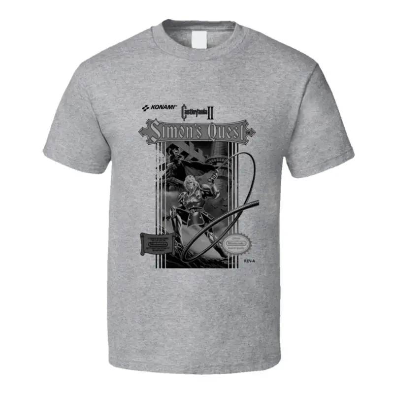 Camiseta Castlevania 2 Simon's Quest Nes