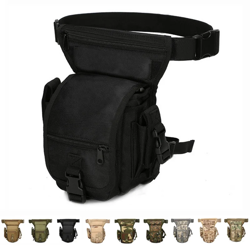 

CS combat thigh bag mountaineering waist bag military tactical rifle air gun hanging leg bag outdoor hunting equipment