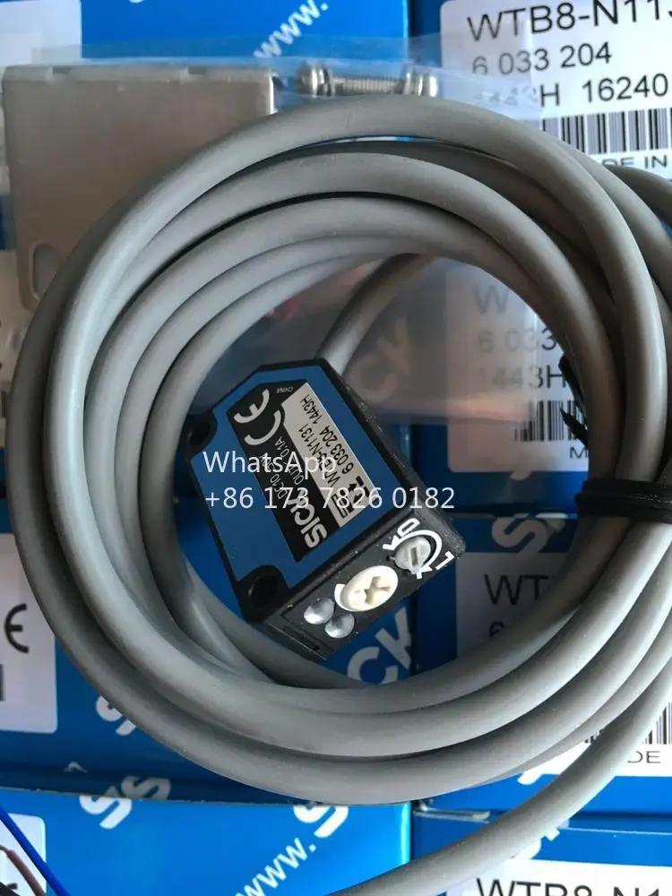 Neuer Original SICK Photoelektrischer Sensor WTB8-N1131 6033204