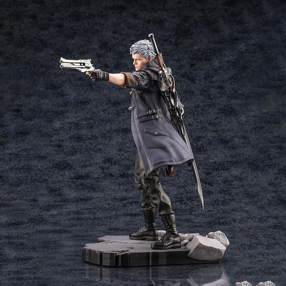 Original Kotobukiya  ARTFX J - 1/8  Devil May Cry 5 - Nero Anime Figure Action Figure Model Decoration Collection Series