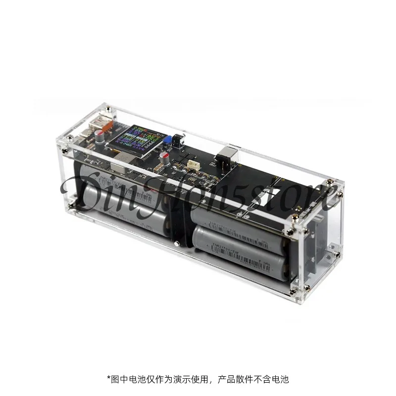 IP5389 bi-directional 100w fast charging mobile power supply large capacity power bank kit ips screen high definition digital