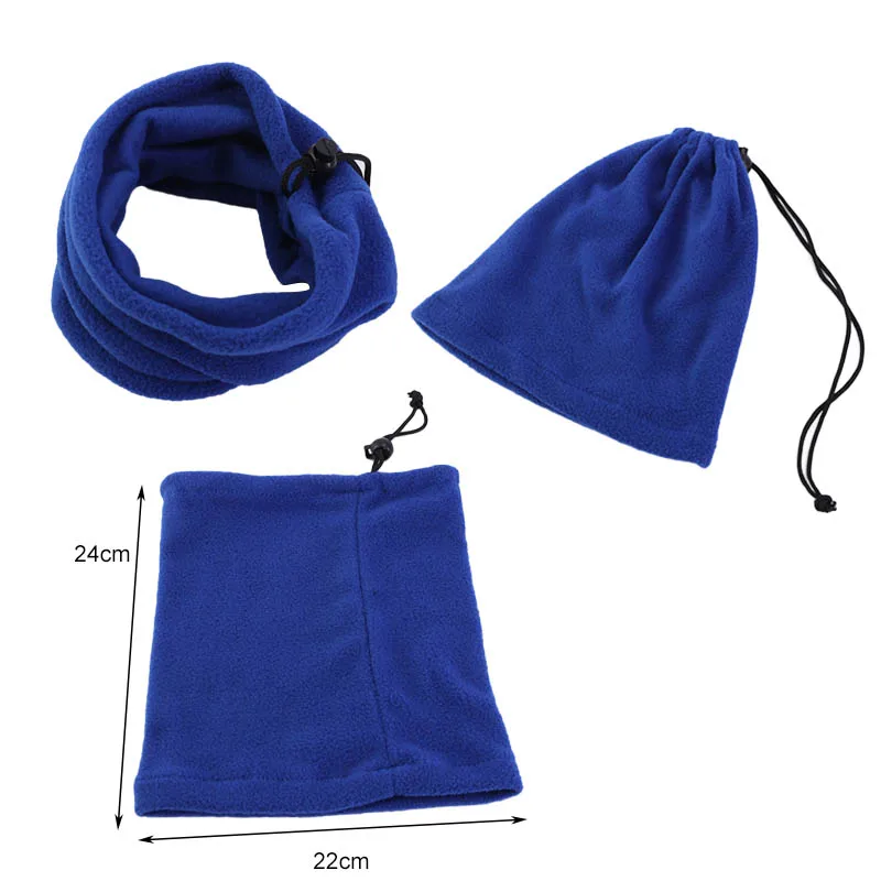 Neue Kinder Winter Schal Rohr Zyklus Polar Fleece Outdoor Hals Abdeckung Hals Wärmer Schal Skifahren Gesicht Maske Kopfbedeckung Hals Kragen – Detail 1