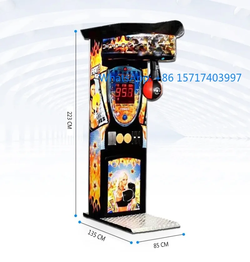 

Arcade punching machine, the ultimate outdoor punching boxing game machine