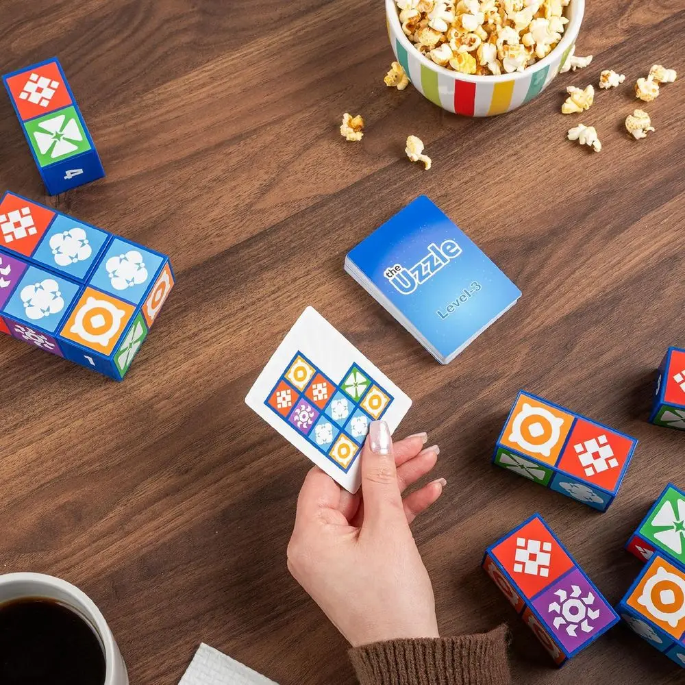 Uzzle 3.0: Gioco di puzzle a blocchi coinvolgenti per famiglie, adatto ai 4 anni in su