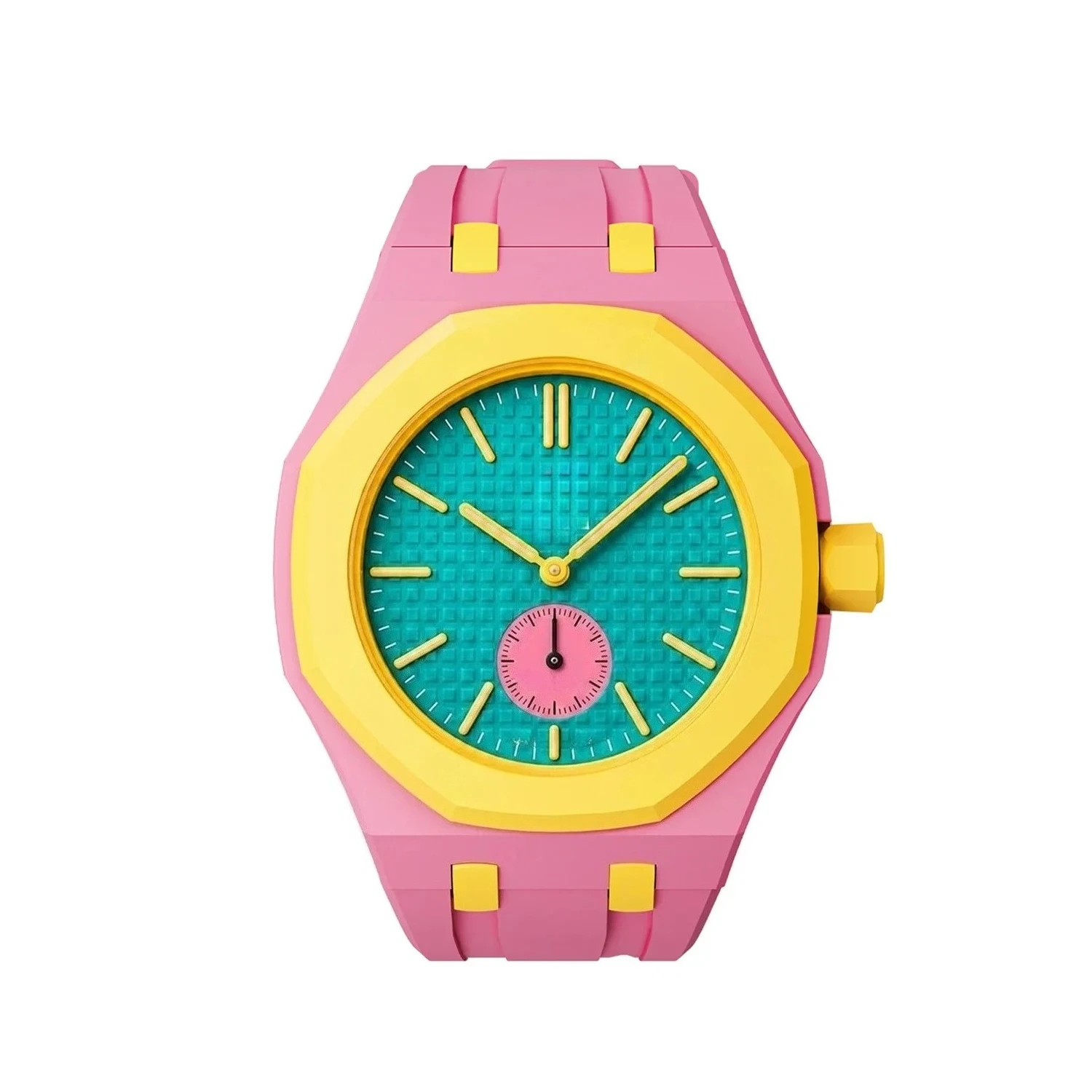 Ceramic Modification Kit For Swatch x AP Royal POP Biomaterials Watch Case Silicone Strap Pocket Changer To Wristwatch view 6