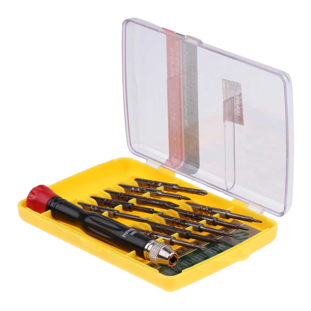 Screwdriver Set Repair Tool Kit with 10 Magnetic Driver Bits Screwdriver Kit