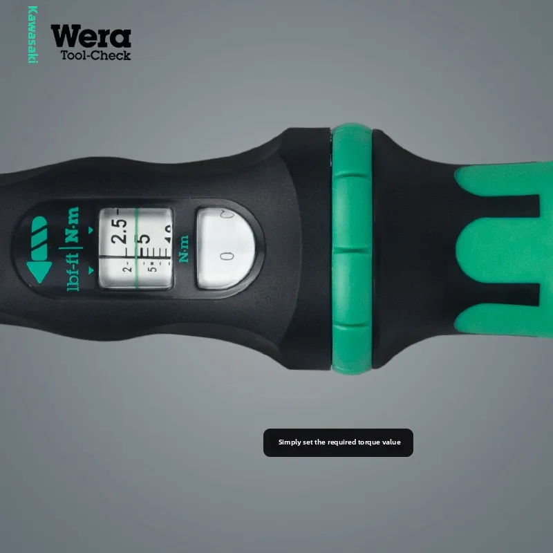 Kunci Torsi Wera Jerman 2,5-400Nm Ratchet Impor 7003C Presisi