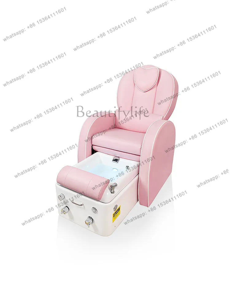 High-end nail salon fashionable and comfortable eyelash massage chair single reclining foot massage foot bath sofa
