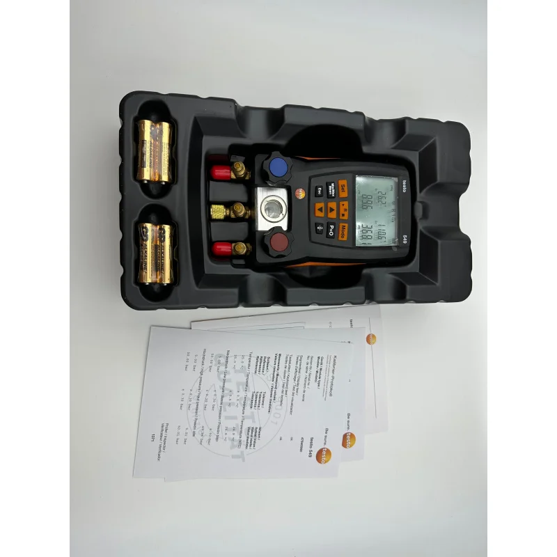 original testo 549 Entry-level digital manifold with calibration certificate