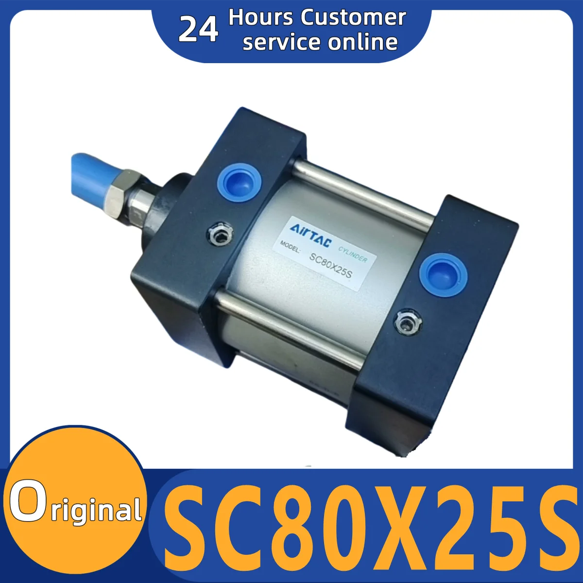 

Brand new original standard cylinder SC80X25S SC80X50S SC80X75S SC80X100S