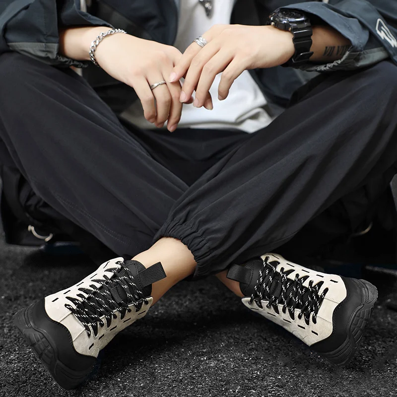 

Men'S Autumn New Creative Color Blocked Fashion Trend Comfortable Breathable Non Slip Casual Men'S Outdoor Sports Shoes 39-44