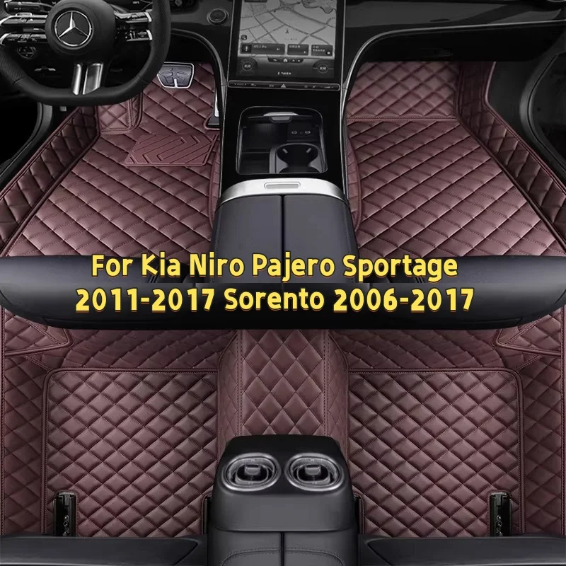 

Custom Car Floor Sportage 2011-2017 Sorento 2006-2017 Car Interior Accessories Auto Carpets Foot Coche For Kia Niro
