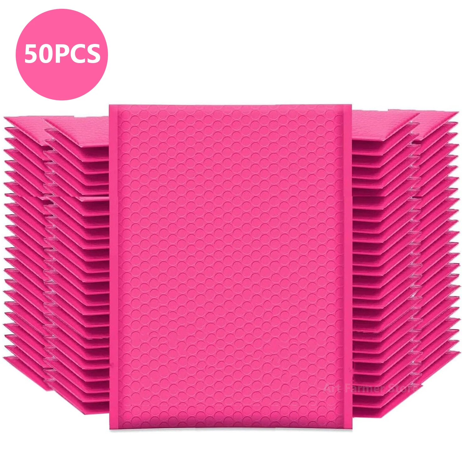 pink bubble mailer envelope mailing bolsas bolsa de embalagem pacotes suprimentos de negocios escritorio embalagem de envio 50 pcs 01