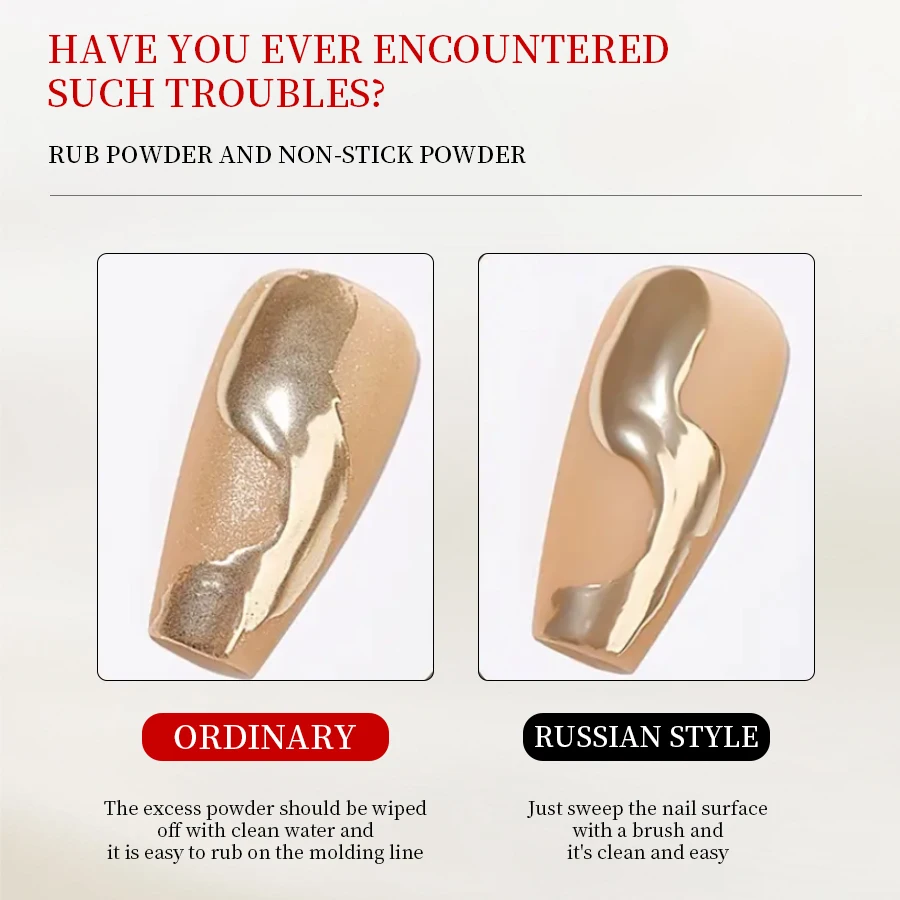 RS NAIL 12g Russian Matte Top Coat Non-stick Powder Frosted Top Coat Soak Off UV LED Nail Varnish Nail Art Base Top Function Gel