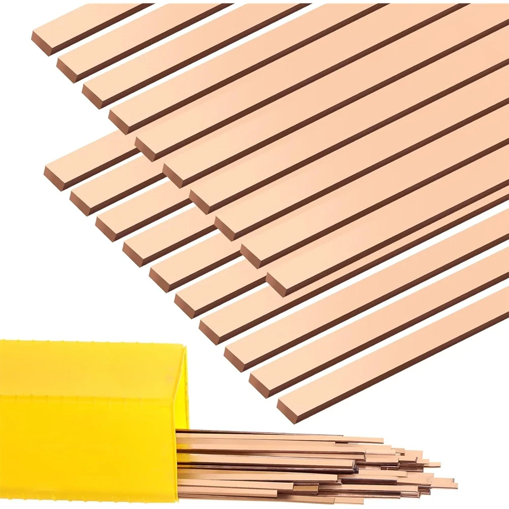 

ABVC For HVAC Refrigerator Air Conditioner 50 Sticks Brazing Rods, Low Melting Aluminum Industrial Welding Rod Conditioning