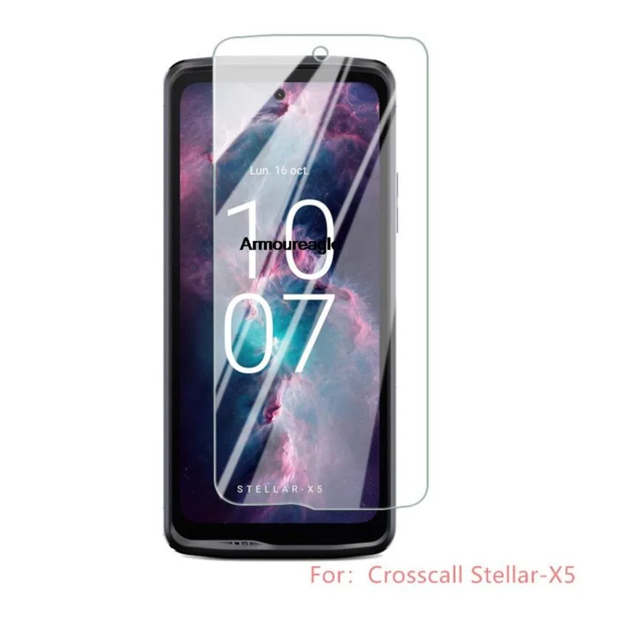 2.5d clear hd screen protector safety on for crosscall stellar-x5 tempered glass for crosscall stellar-x5 protective cover glass