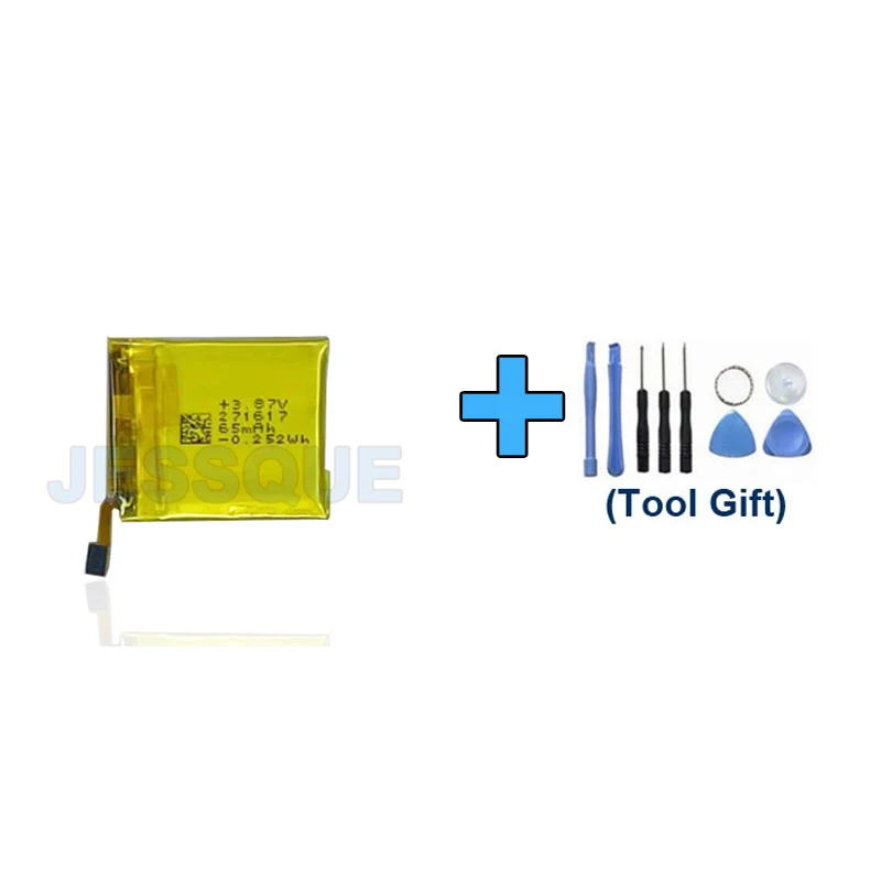 Tools Gift + Original Replaces 65mAh 271617 Battery For Fitbit Charge 5 Smart Sports Watch Genuine Batterie Accumulator AKKU