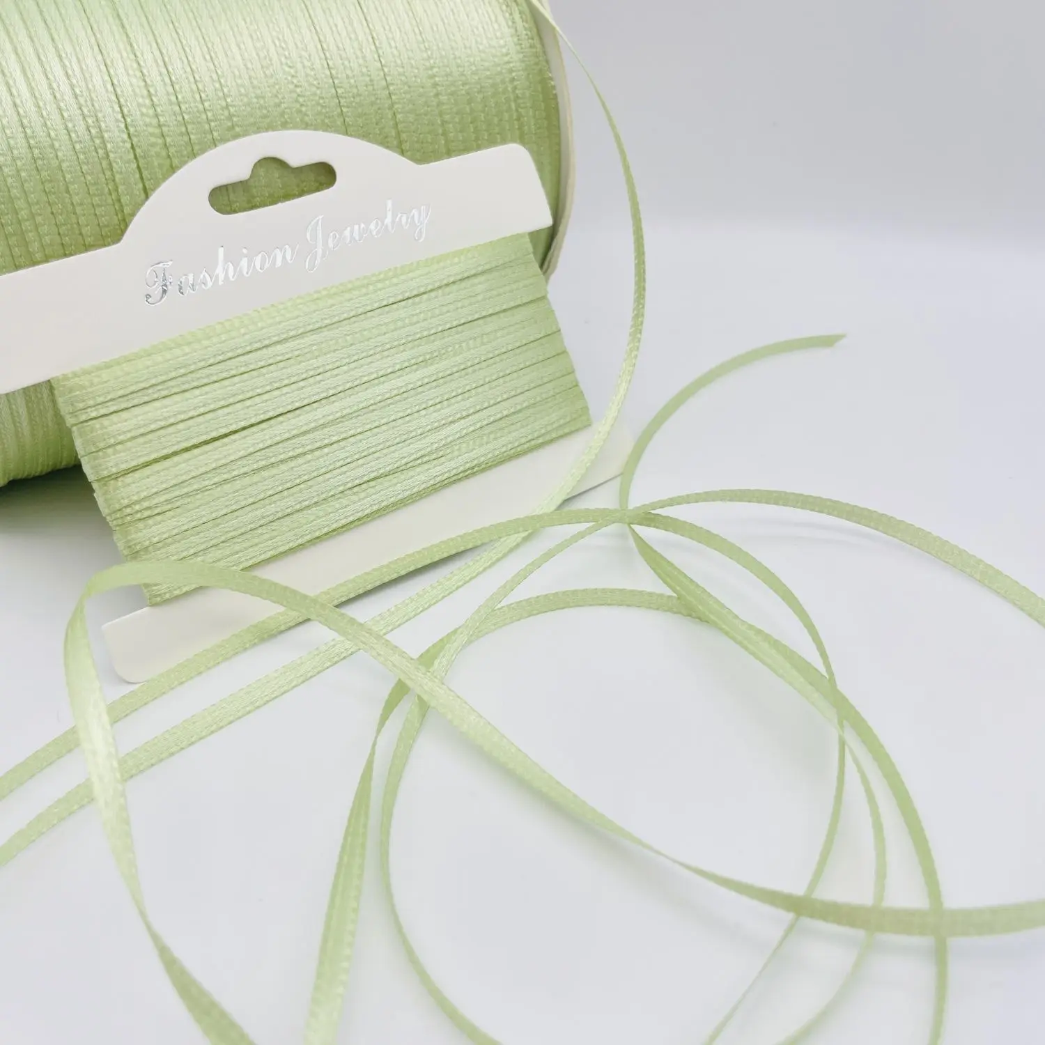 

3Mm Filament Ribbon,DIY Apparel Sewing Supplies Jewelry Material,Double-sided Encrypted,Gift Packaging Accessories,Strap Ribbons