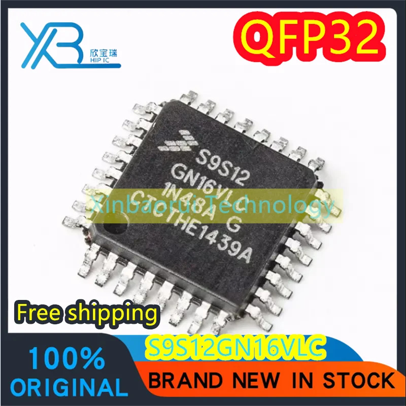 

(3/20pieces) S9S12GN16VLC S9S12GN16 QFP32 car computer board microcontroller CPU chip brand new good quality spot Free shipping