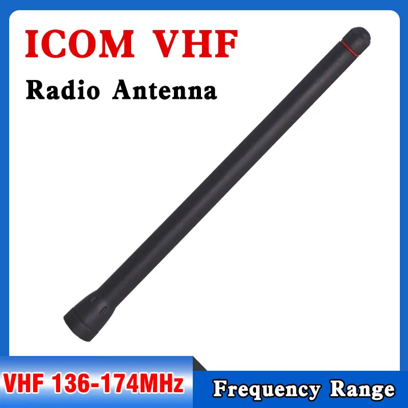 1/5/10PCS ICOM 136-174MHZ Two Way Radio VHF Antenna for IC-F3 F11 F14 F15 F16 F33 F34 R91A IC-F1000 F3026 F3002 F3021 F3063 F316