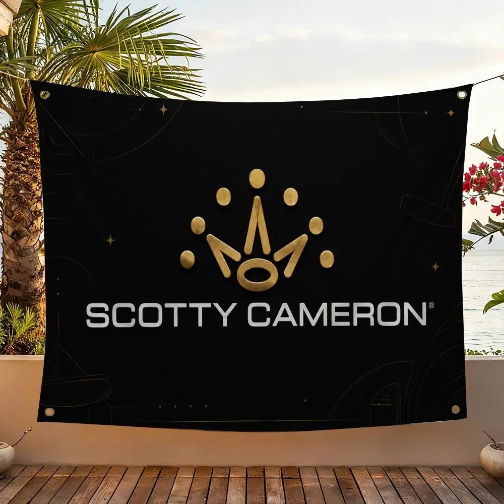 Marke S-Scotty Cameron Flags Home Yard & Garden Decor Banner – Wandhängende Flagge für den Innen- und Außenbereich – Detail 6